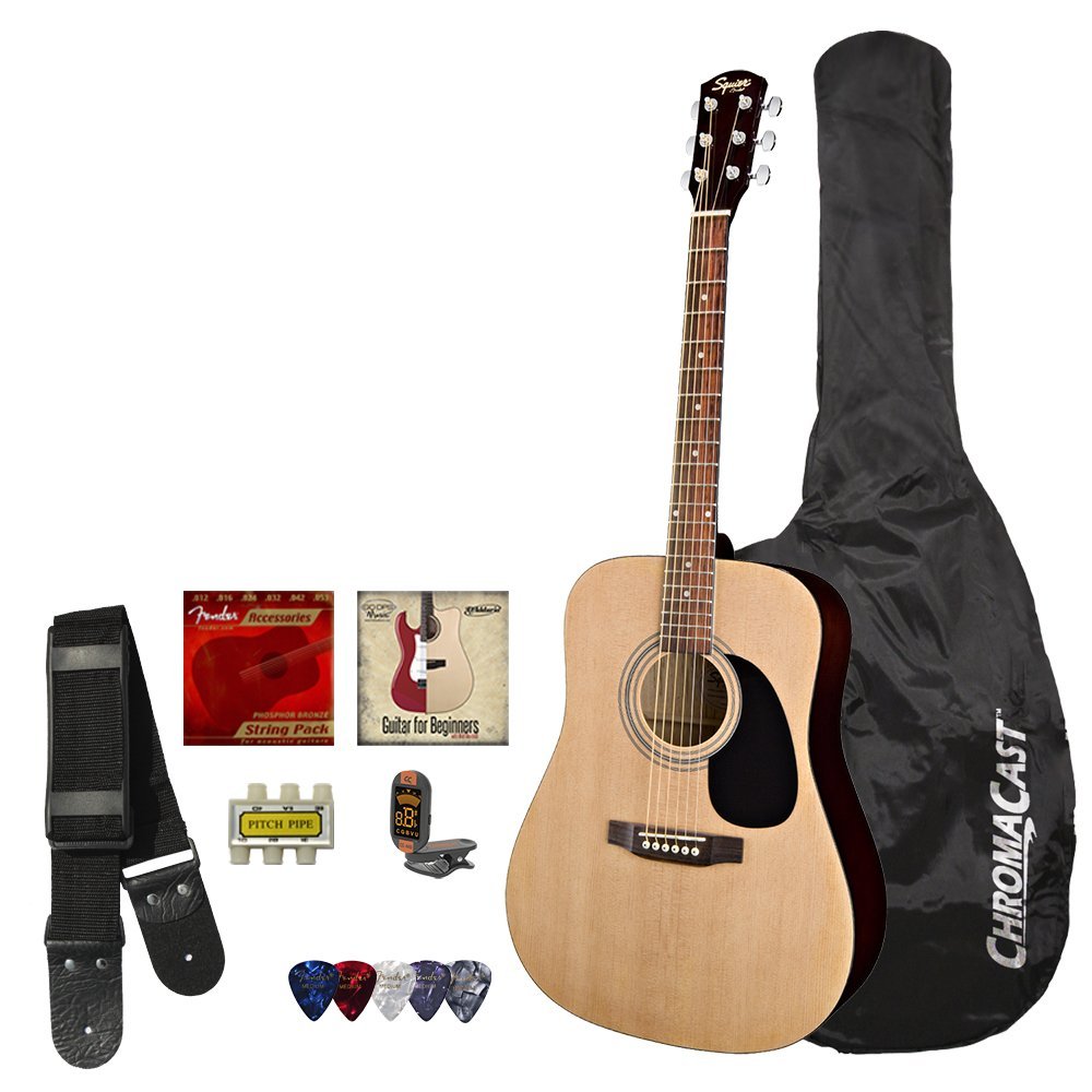 Squier by Fender Acoustic Guitar Bundle